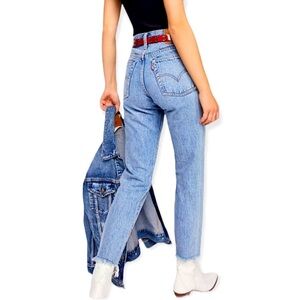 Levi's Women's High Rise Jeans - Light Blue